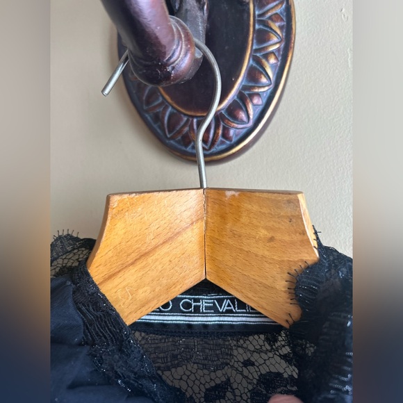 Vinage 70s Léo chevalier lace dress - Picture 6 of 16